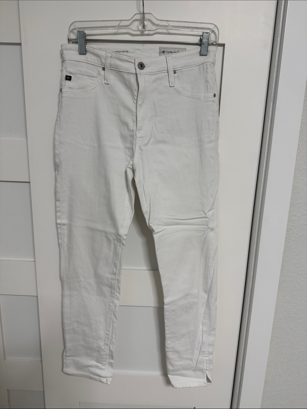 Anthropologie Women's Skinny White Jeans